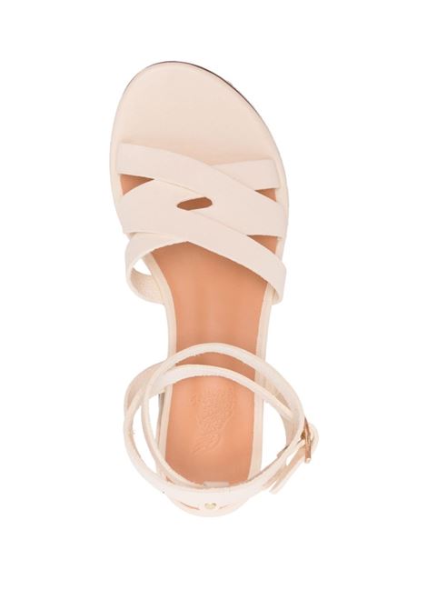 Sandali Dionysia 50mm in bianco di Ancient Greek Sandals - donna ANCIENT GREEK SANDALS | DIONYSIABLOCKHEELOFFWHT